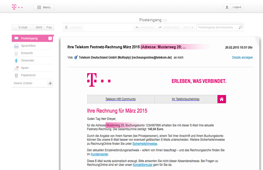 Www.Deutsche Telekom.De Meine Rechnung